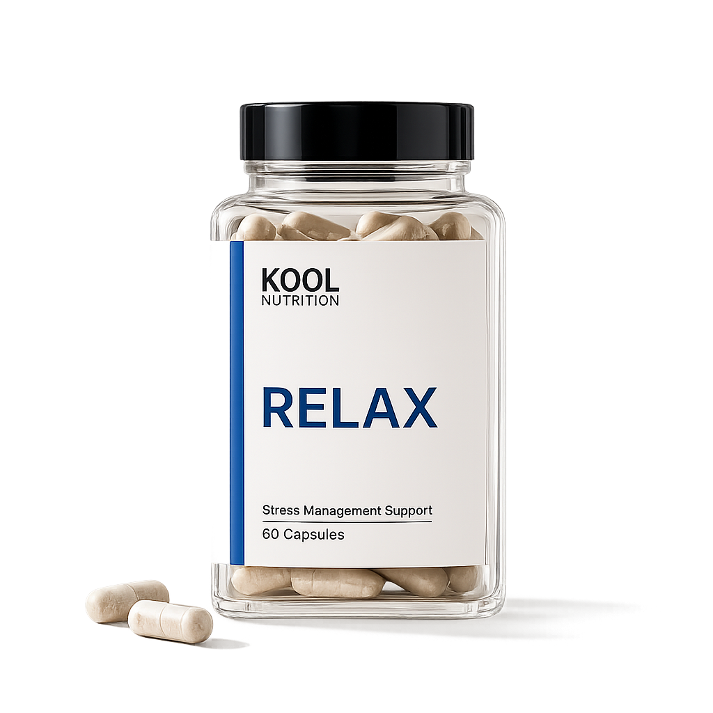 Kool Relax - управление на стреса чрез ашваганда