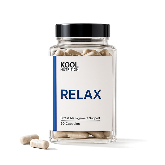 Kool Relax - управление на стреса чрез ашваганда